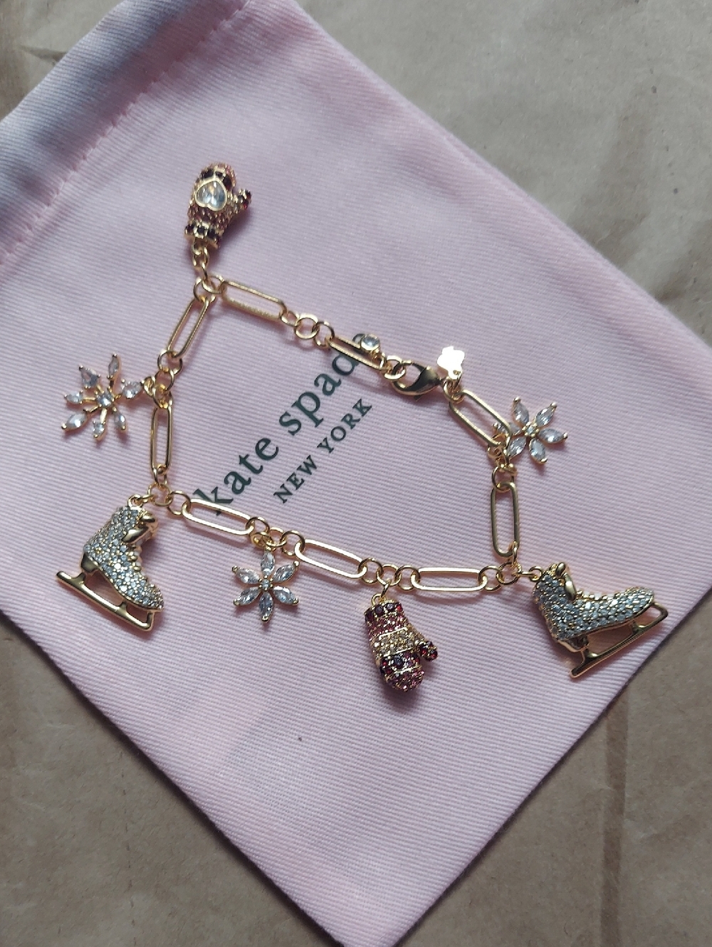 Kate Spade Snow Day Charm Bracelet - Picture 4 of 7